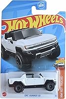 Vista 1 de Hot Wheels GMC Hummer EV, HW Camiones calientes 3/10 [Blanco] 116/250