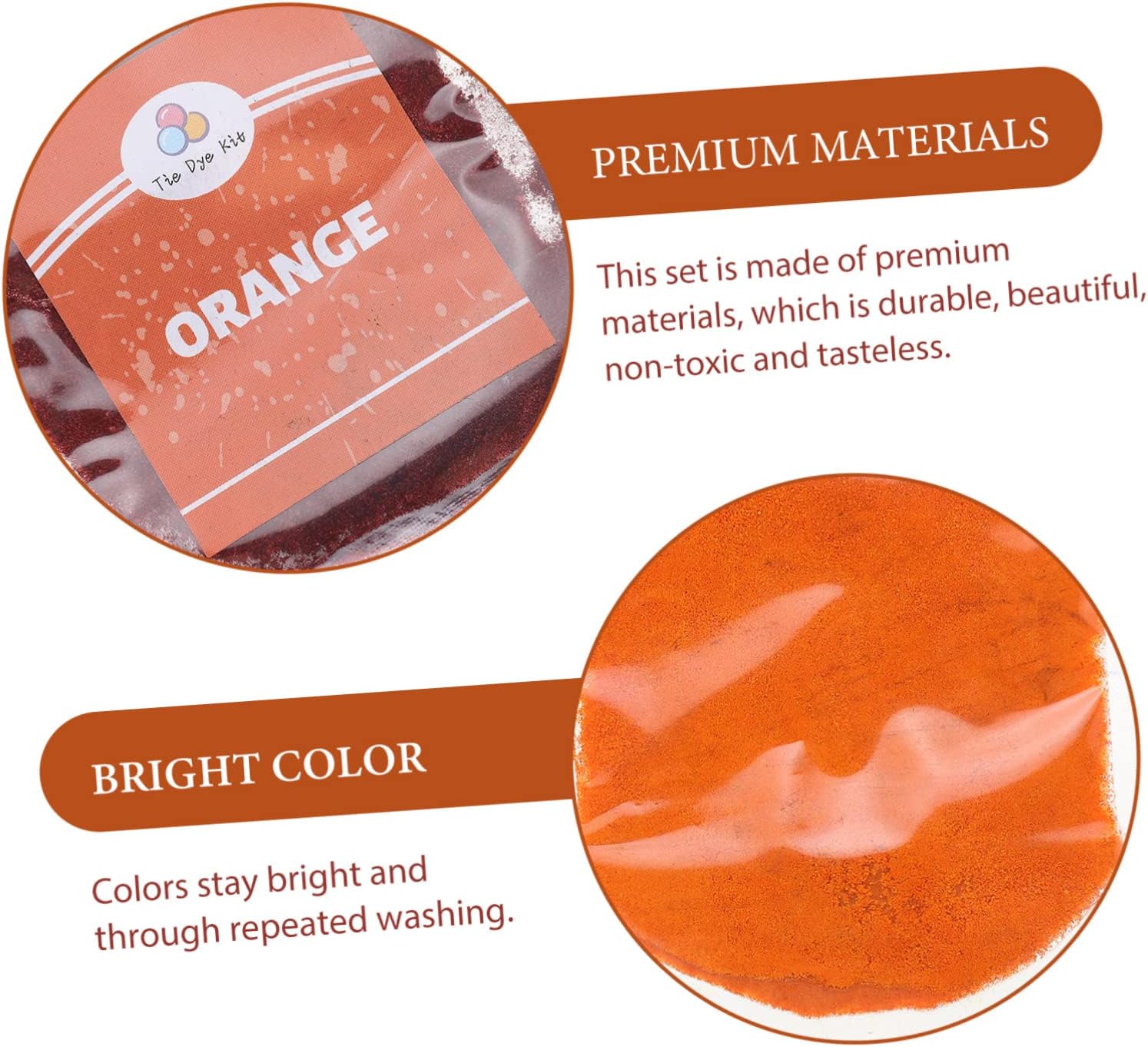 Lurrose 24Bags Creative Tie Dye Pigments Professional Tie Dye Powders for DIY Art Vibrant Colors for Clothing Decor and Handmade Projects for Adults