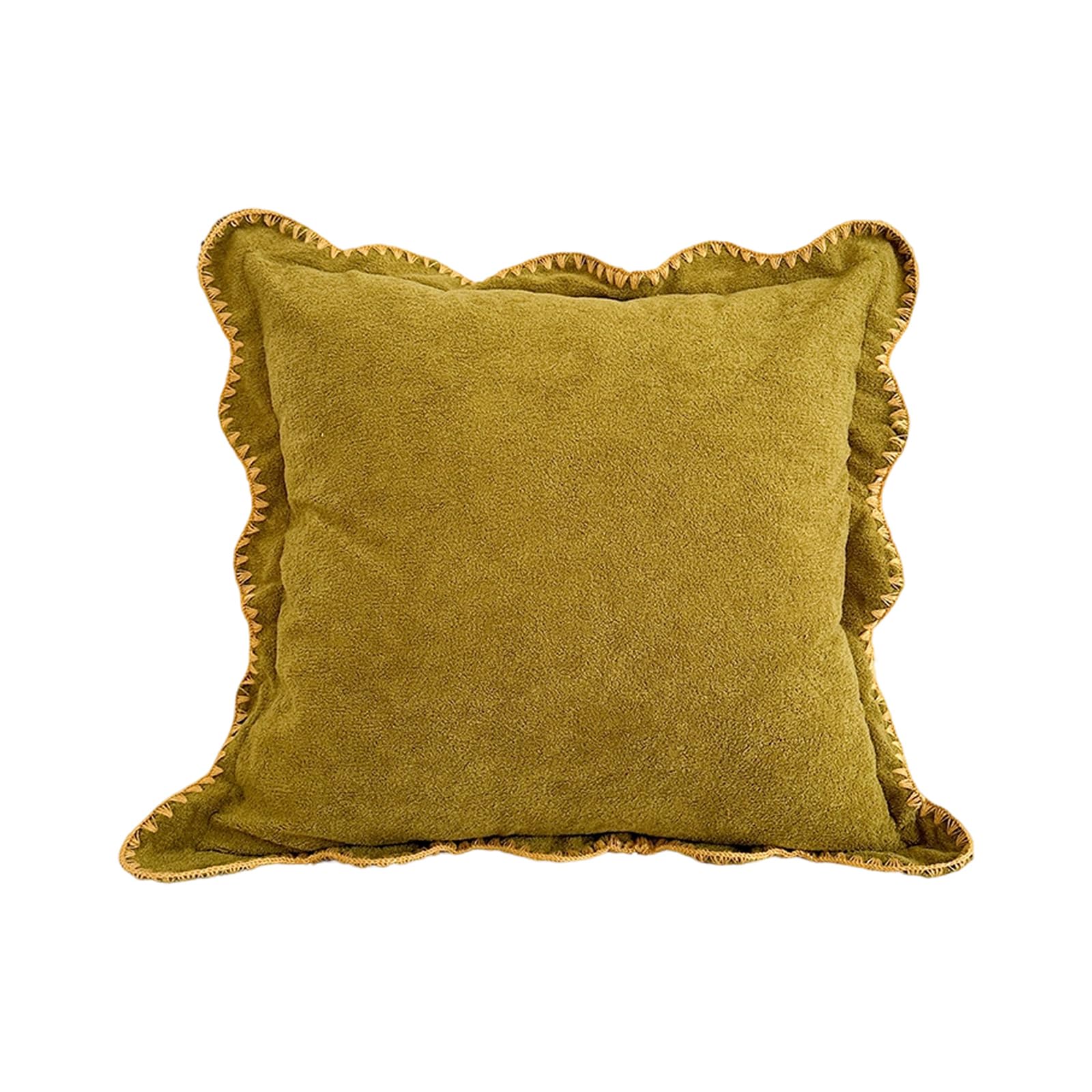 Nucelit Washable Removable Cloud Plush Pillow Cover Soft Cushion Cover for Sofa Chair Bed Decoration Multipurpose Pillow