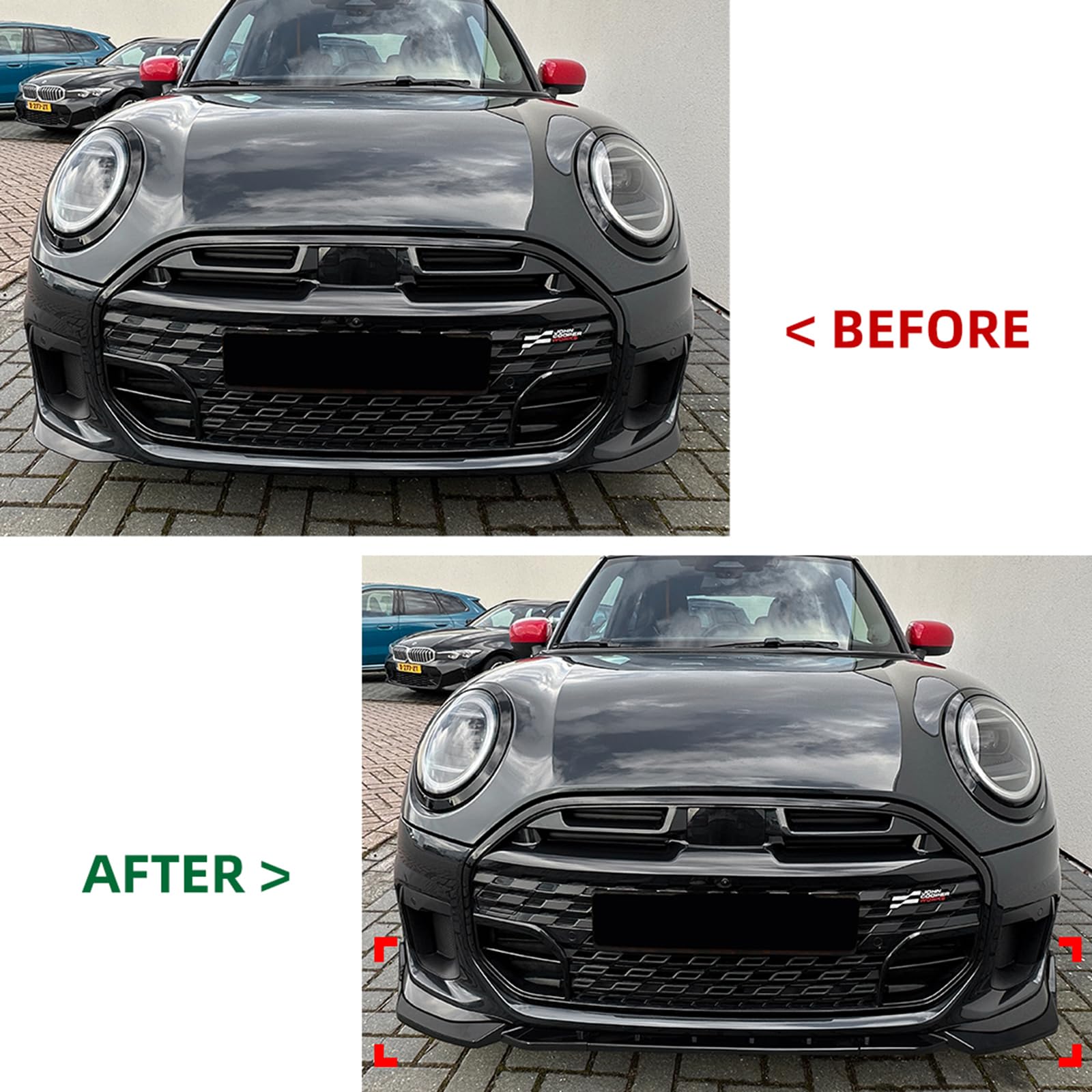 Amazon | フロントバンパースポイラーリップキット MINI Cooper JCW