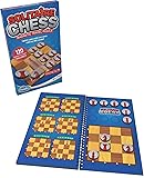 Solitaire Chess Magnetic Travel Puzzle - Engaging Logic Game & STEM Toy for Kids & Adults | Enhances Problem-Solving & Strategic Thinking | Ideal for Age 8 and Up | Travel-Friendly Design