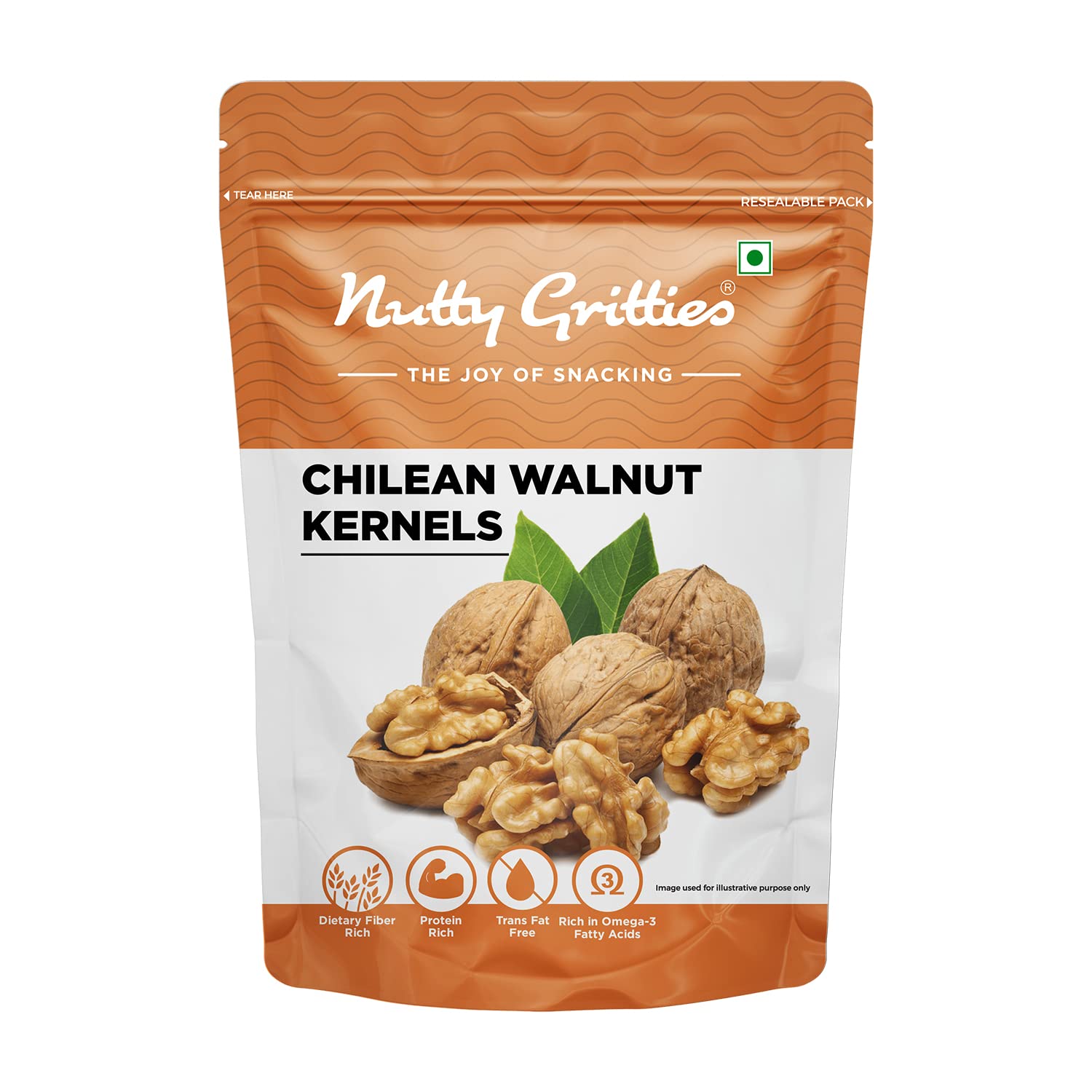 Nutty Gritties Chilean Walnuts Kernels, 200g (B07G4BKTMH) Amazon Price History, Amazon Price Tracker
