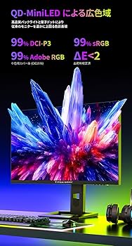 量子ドットMini LED搭載240Hz 27型モニター　P275MS Titan Army P275MS | 株式会社リンクスインターナショナル