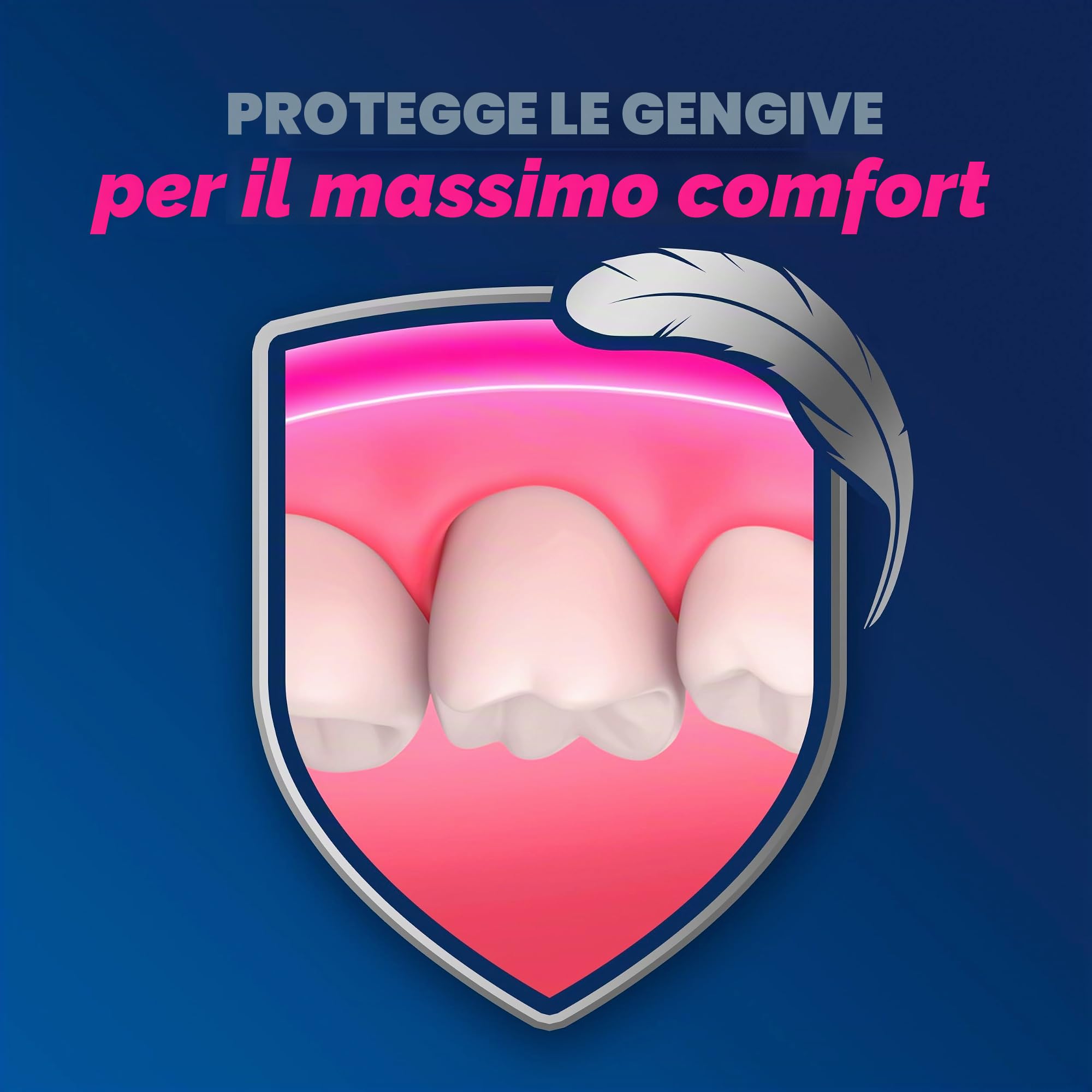 Fixodent Controllo protesi adesiva Cream Plus Scope Flavor 2 oz (confezione da 4)
