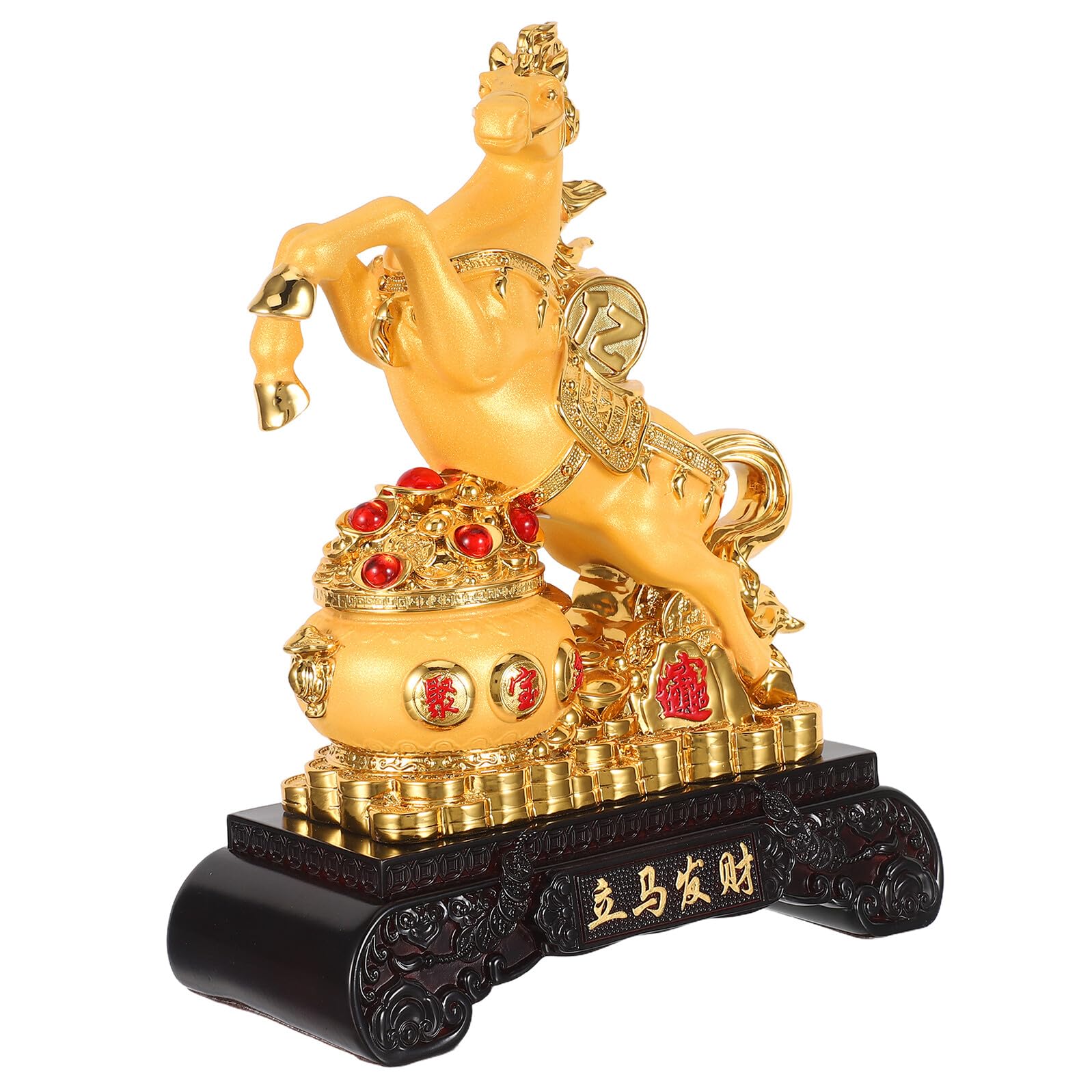Figurine zodiaque chinois cheval, le cadeau idéal pour célébrer un nouveau bureau