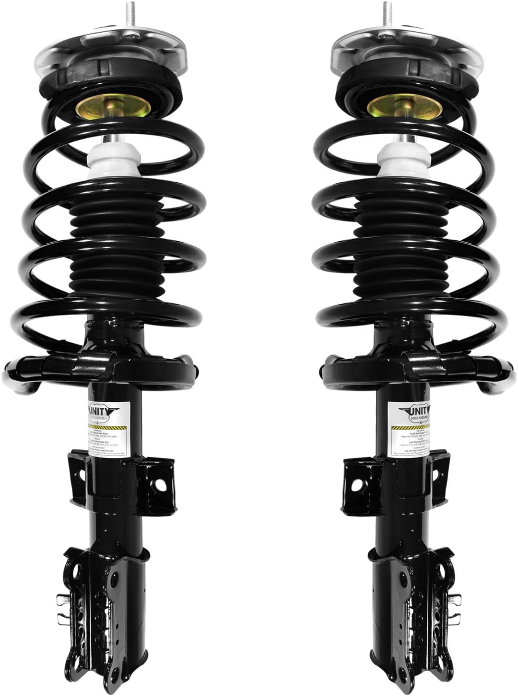 Unity 2-11861-11862-001 Front 2 Wheel Complete Strut Assembly Kit
