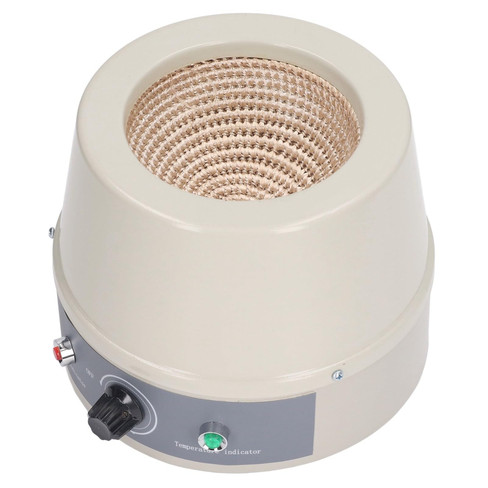 Garosa Laboratoryjny Płaszcz Grzejny 500 Ml z Pokrętłem do Regulacji Temperatury Bezstopniowa Regulacja do Ogrzewania Cieczy w Laboratoriach (Wtyczka UE 220 V)