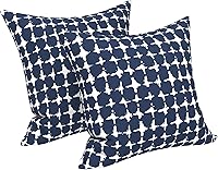 Vista 1 de LVTXIII - Juego de fundas para cojines de sofá, patio o sillón de exteriores, cuadradas y decorativas, 2 unidades de 16" x 16", sin relleno