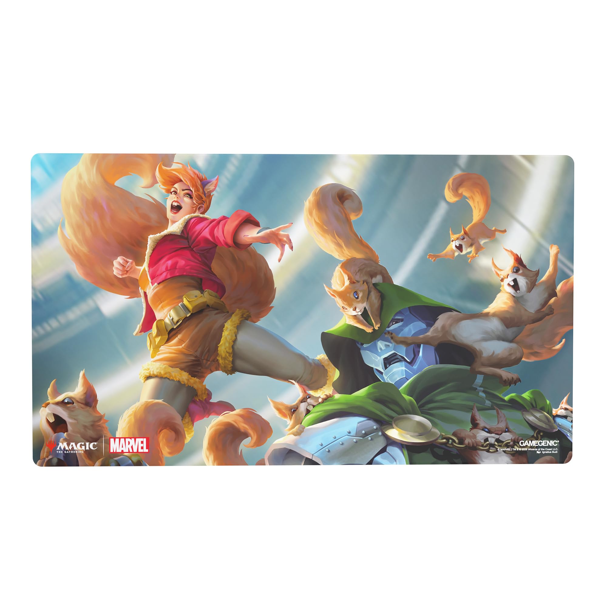 Gamegenic | Magic: The Gathering | Marvel Super Heroes Prime Playmat - Go Nuts! | Trading Card Game Accessory | Ages 13+