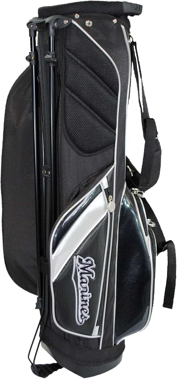 LMCB-3436 Chiba Lotte Marines 7.5 Type Stand Caddy Bag, Black