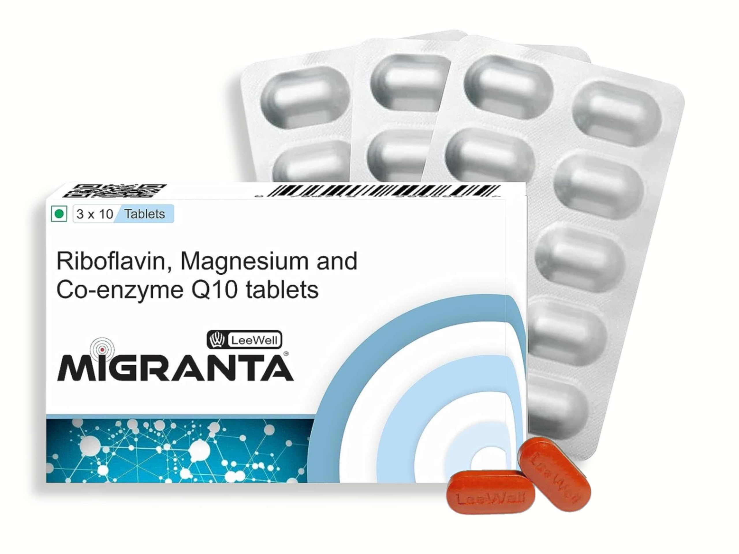 Migraine, Headache Support Supplements- 30 tablets Leewell Pharma-image-9