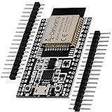 AZDelivery 1 x ESP32 Board Dev Kit C V4 NodeMCU WLAN WiFi Development Board unverlötet kompatibel mit Arduino inklusive E-Book! (Nachfolger Modul von ESP32 Dev Kit C) | ESP 32 von AZ Delivery ESP32 with CP2102 1