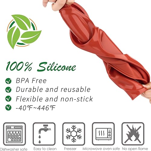 Miniatura 3 de Ocmoiy Molde de silicona para huevos de 4 pulgadas para sándwiches de desayuno, paquete de 3 moldes antiadherentes de silicona jumbo para panecillos