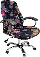 Vista 27 de Xoenoiee Pickles - Fundas para silla de oficina con estampado de corazón, funda elástica para silla de juegos de computadora, fundas universales