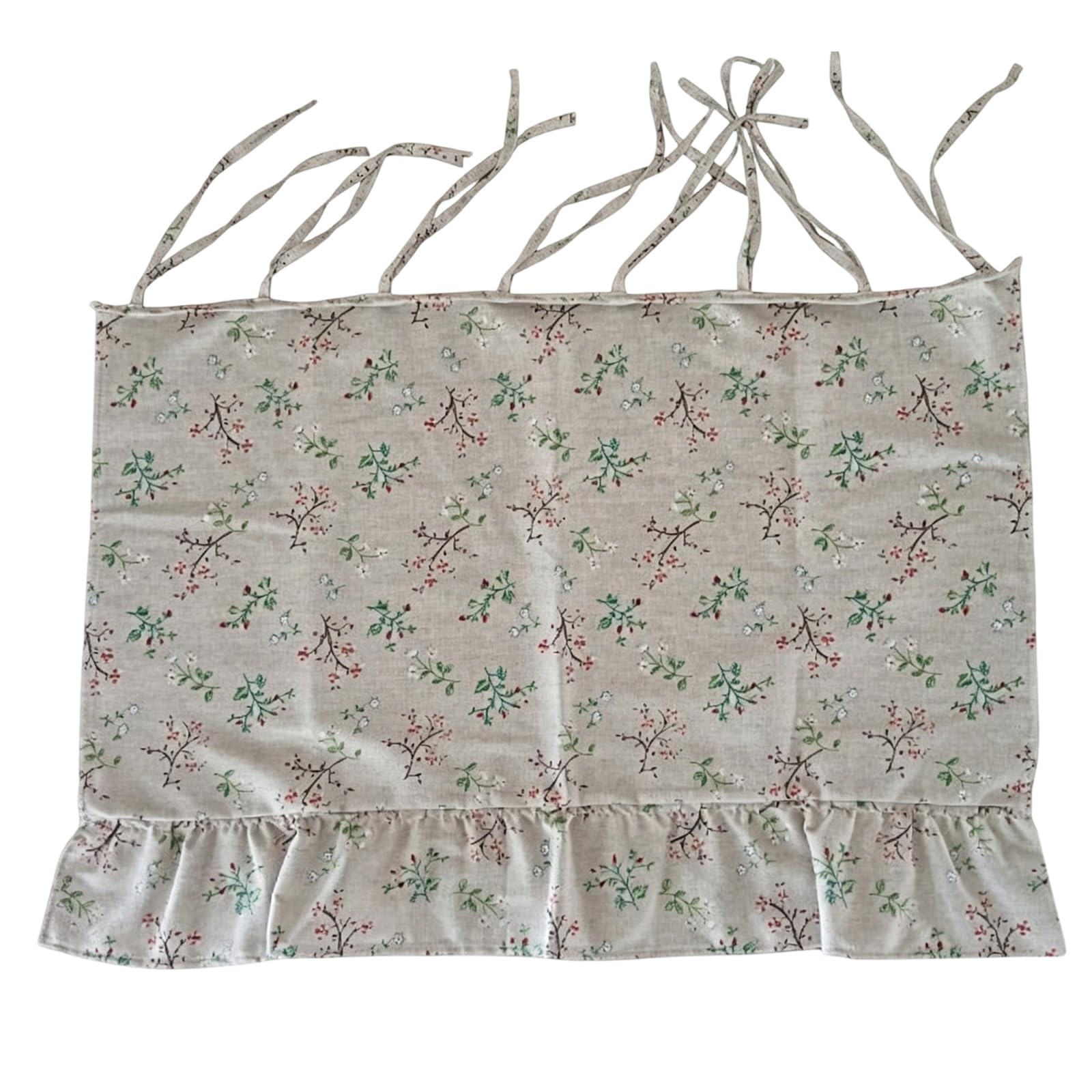 PANGBOER Practical Half Curtain and Cover Constructed From Cotton Linen for Kitchen Deck Cotton Linen Kitchen Cover