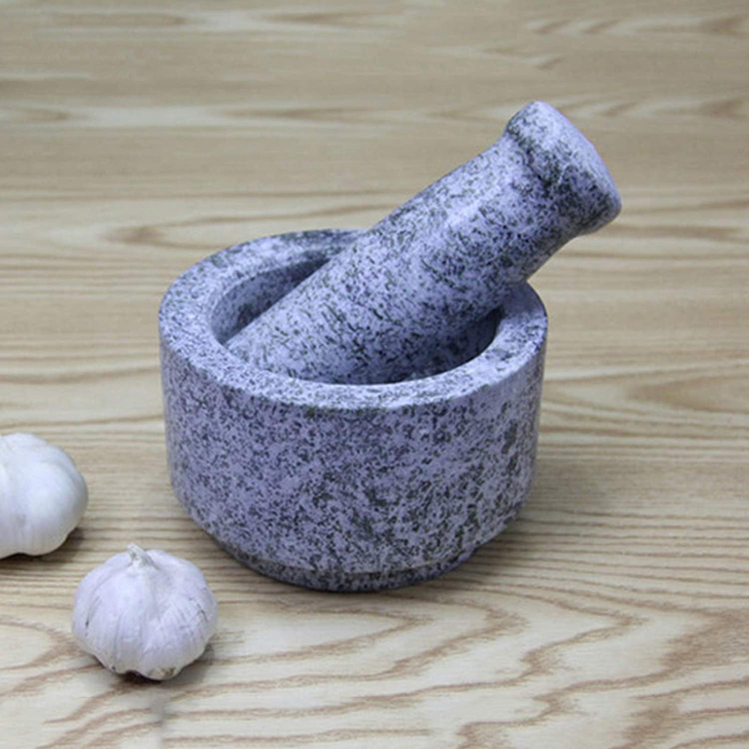 Stößel und Mörser, Gewürzsteinmühle, Küchenbedarf, Guacamole-Mörser und Stößel, Marmor-Guacamole-Schüssel – Fassungsvermögen 2 Tassen