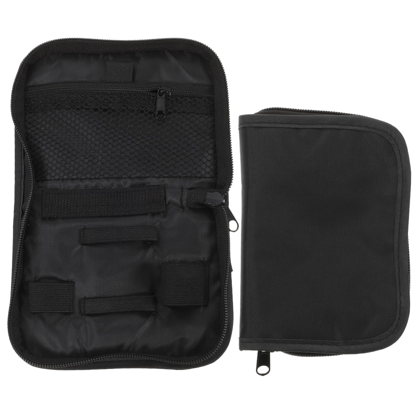minkissy 20stücke Aufbewahrungstasche Für Blutzuckermessgerät Tragbare Oxford Tasche Schwarz Für Fingerstick-tests Für Unterwegs Und Reisen Mit Optimalem Schutz Vor Stößen Und