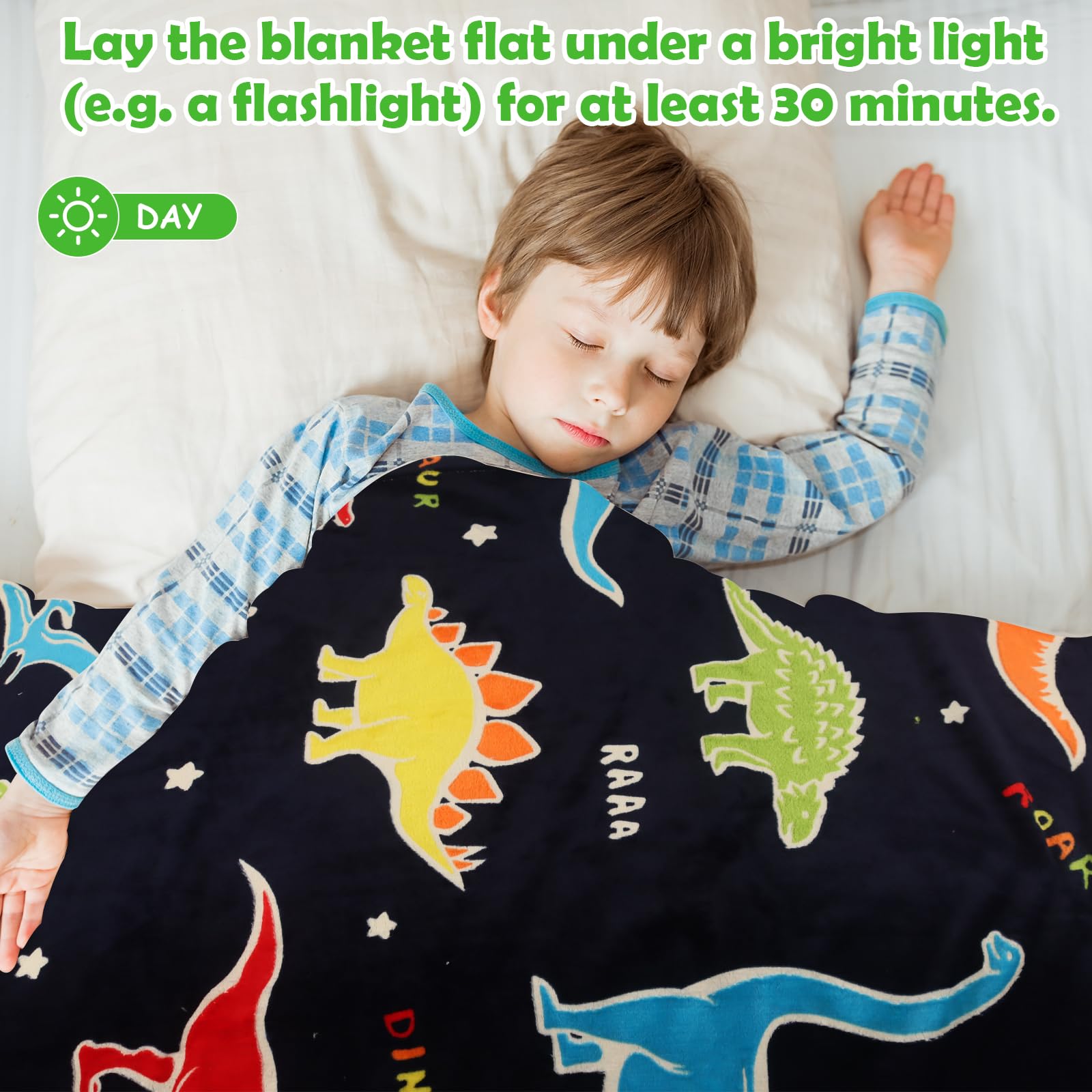 Kids Licensing Dino Fleece Decke – 150x100 Cm, Weiche Polardecke Für Kinder Im Winter