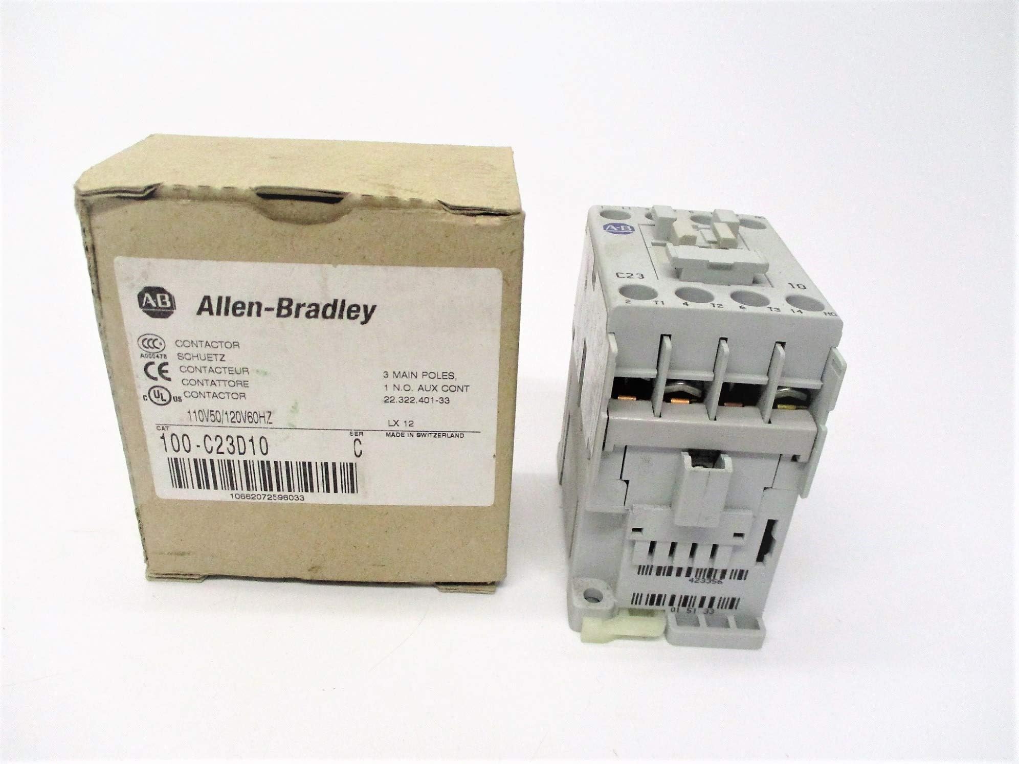 ALLEN BRADLEY 100-C23D10 SERIES C CONTACTOR