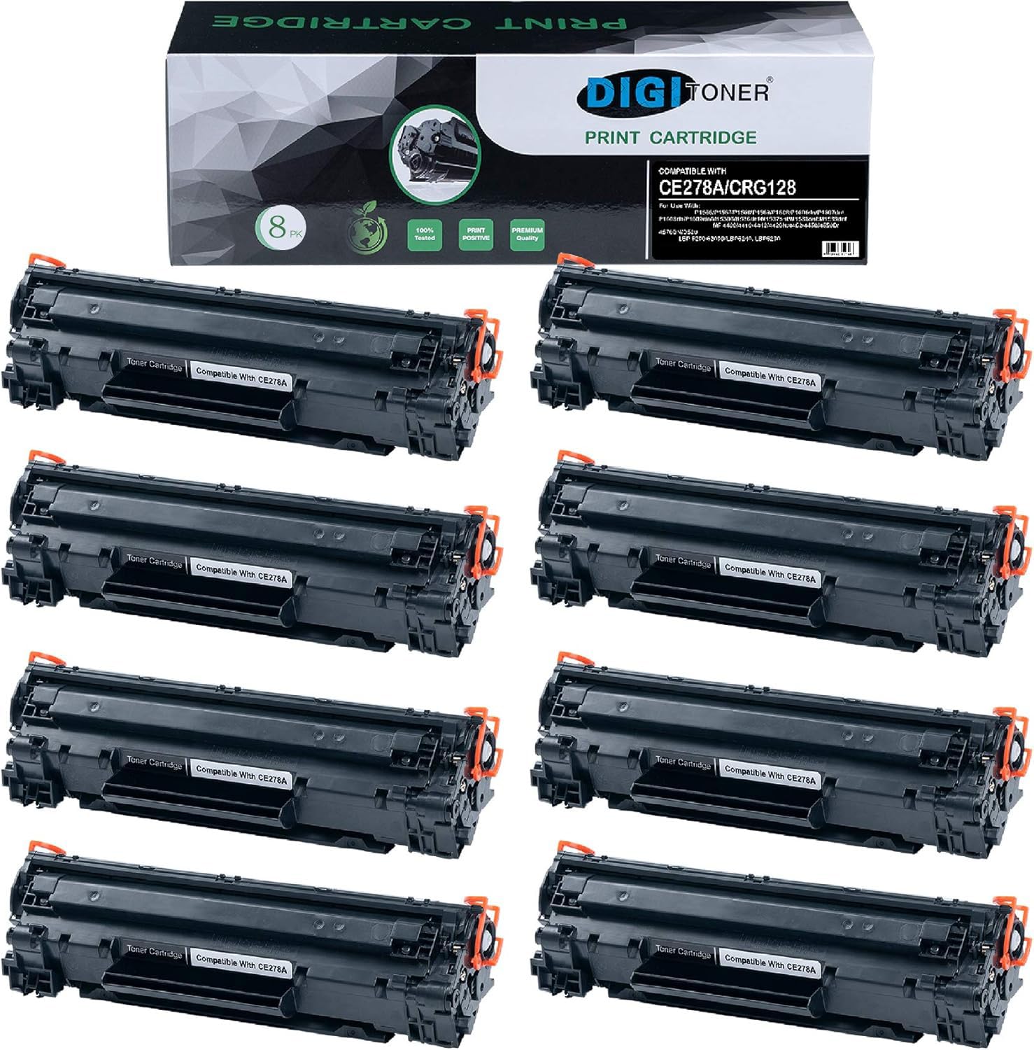 Toner Cartridge CT202875 2本セット Amazon.com: TonerPlusUSA Compatible CE278A CRG128 CRG126 Toner