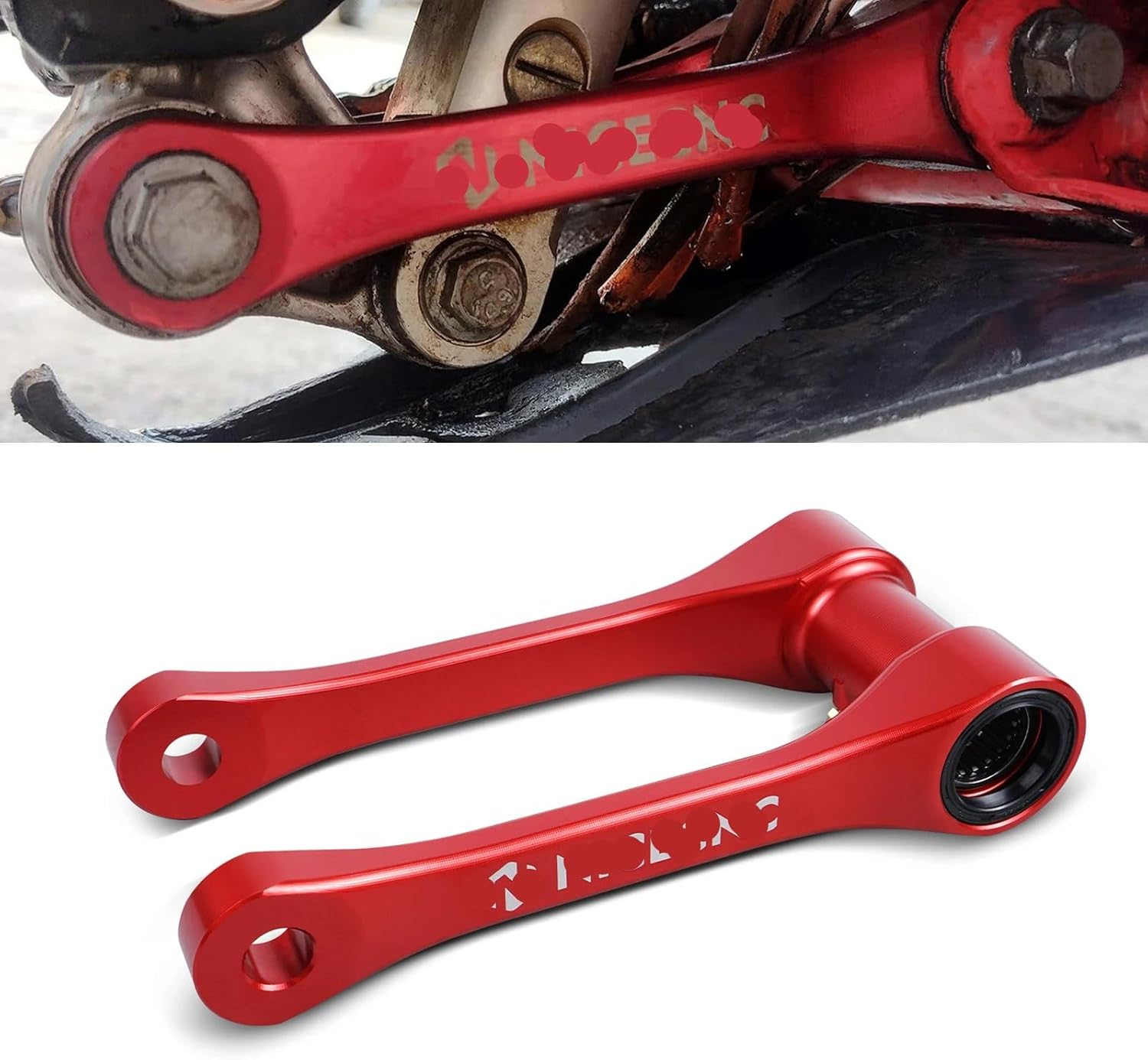 1.25IN/30MM Lowering Link Kit Compatible with 125 250 300 350 390 430 480 498 Xtrainer 300 Motorcycles 2013-2025 Models