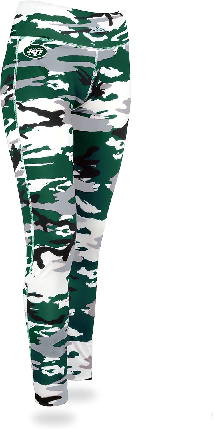 Zubaz NFL Women's Camo Leggings, Team Options