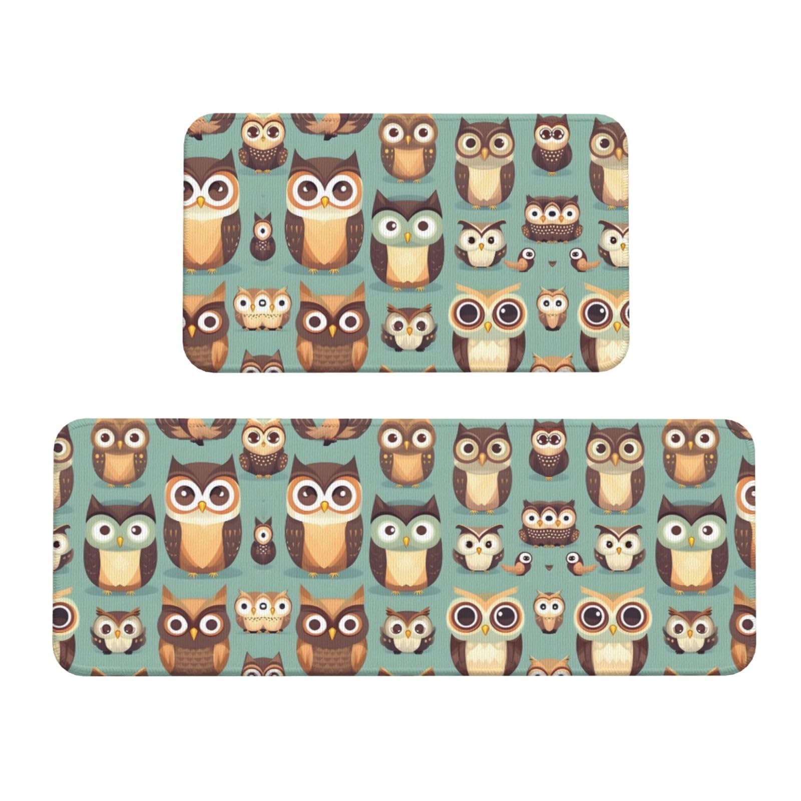 Tapis de cuisine antidérapants lot de 2 tapis confortables pour sol de bureau et maison