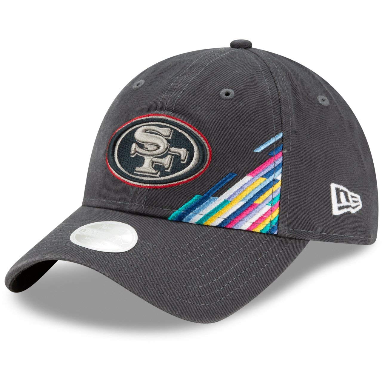 New Era 9Forty Women's Cap Crucial Catch San Francisco 49ers Charcoal