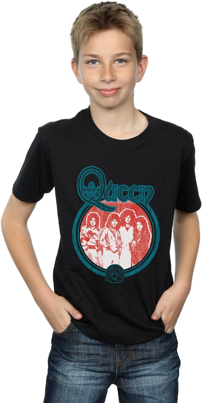 Absolute Cult Queen Boys Vintage Band Photo T-Shirt