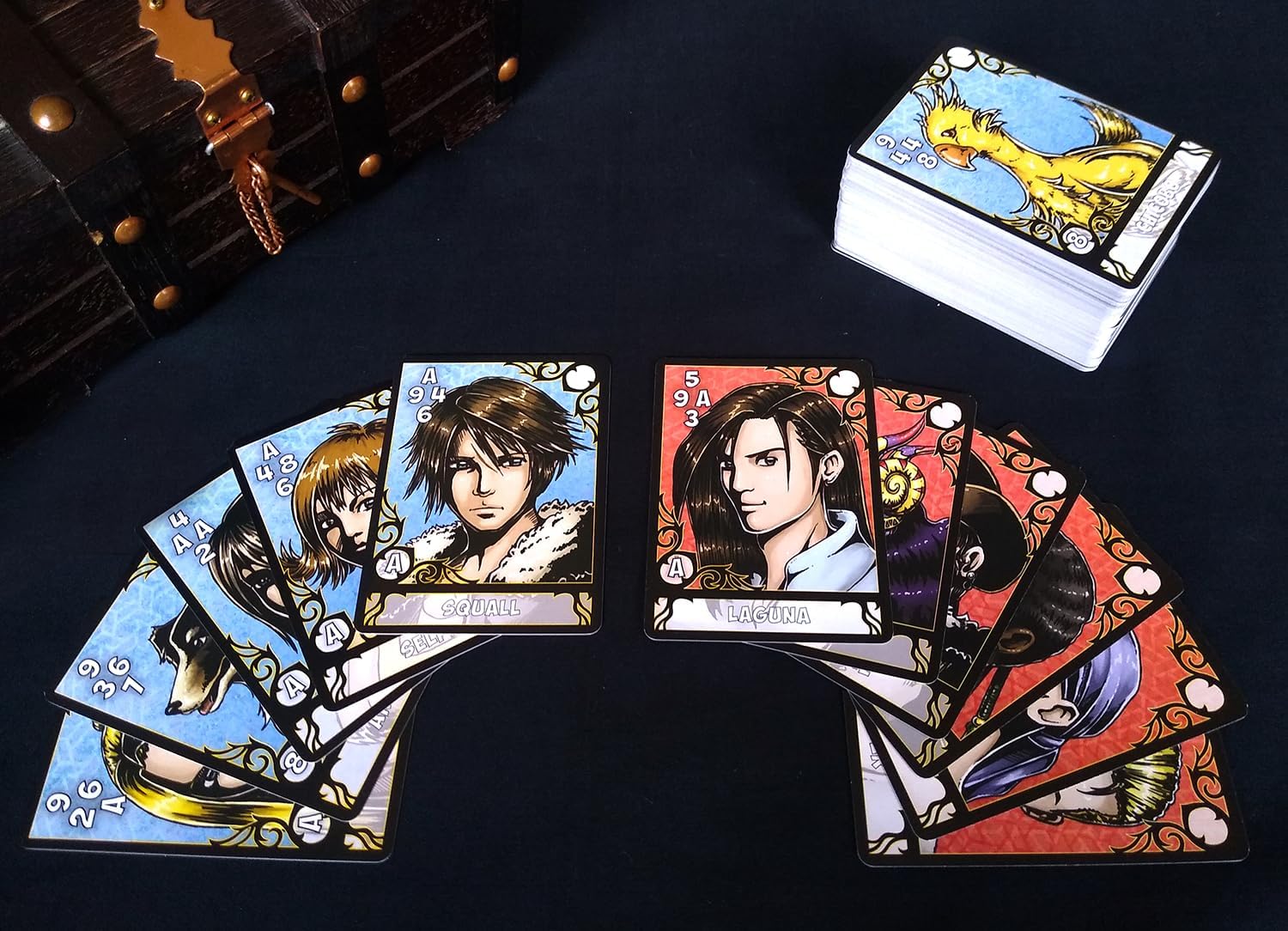 Triple Triad Card Game Set | Premium Collectible Deck | 110 Custom Game Cards | Strategy and Nostalgia for Fans of Final Fantasy | FFVIII