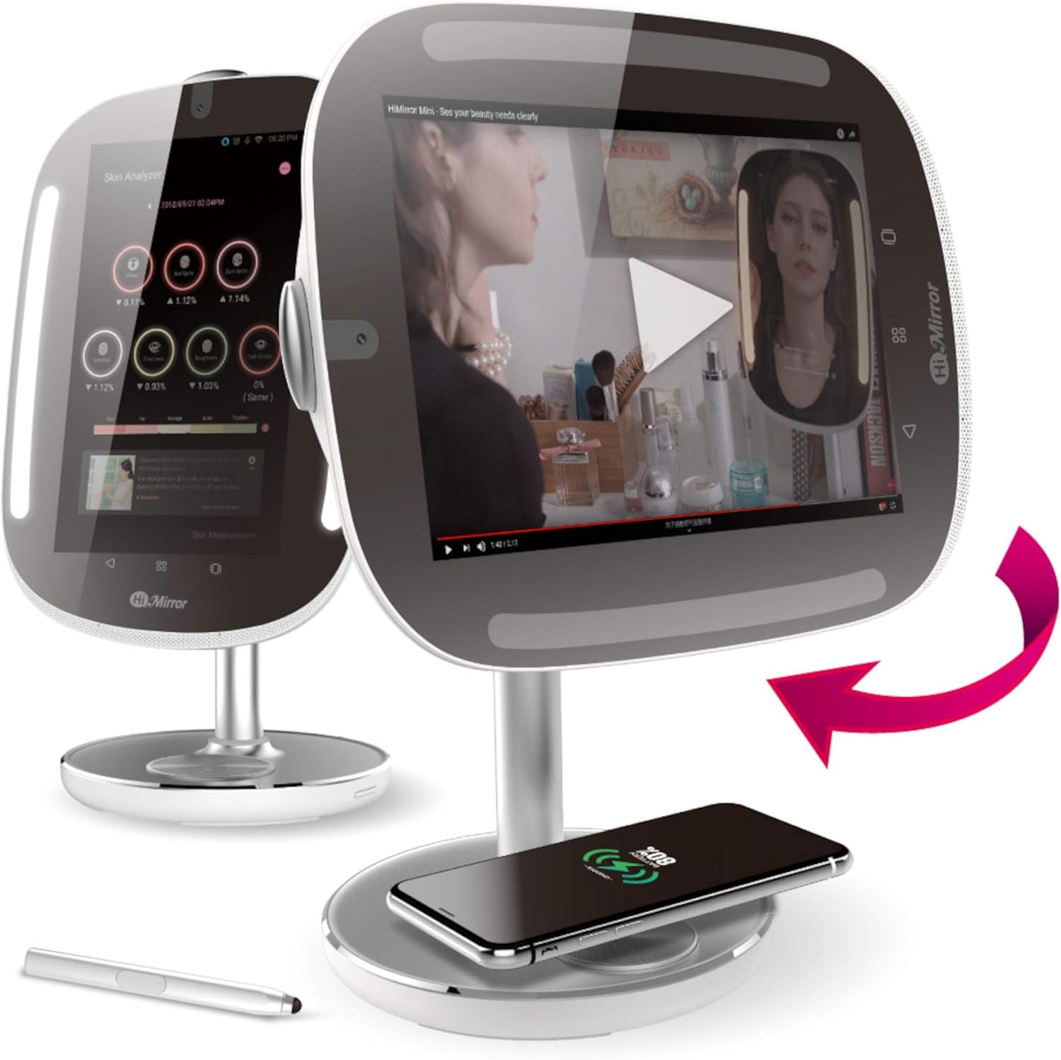 π₯ Flash Sale HiMirror Mini Premium X 64GB: Smart Beauty Mirror with Skin Analyzer, Makeup Mirror with LED Lights, Smart Vanity Mirror with a Nonstationary Screen and Wireless Charging Pad Super Cheap π HiMirror Mini Premium X 64GB: Smart Beauty Mirror with Skin Analyzer, Makeup Mirror with LED Lights, Smart Vanity Mirror with a Nonstationary Screen and Wireless Charging Pad