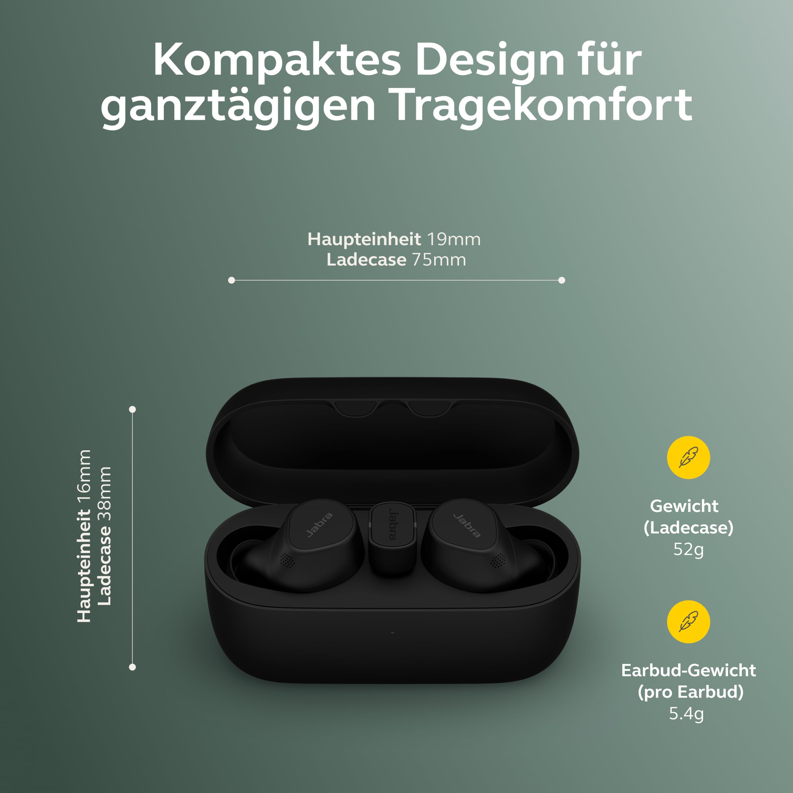Jabra Evolve2 Buds True Wireless mit aktiver Geräuschunterdrückung – Bild 8