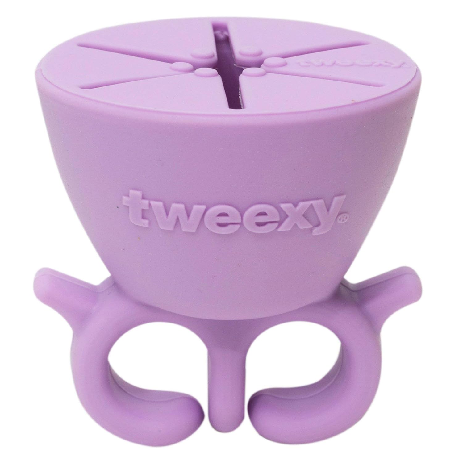 tweexy Wearable Nail Polish Holder Ring, Fingernail Polishing Tool, Manicure and