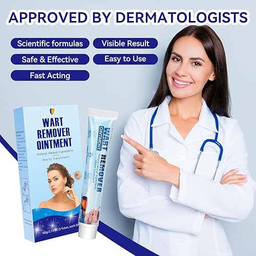 Miniatura 6 de Crema eliminadora de verrugas genitales, ungüento de verrugas de acción rápida con máxima resistencia para uso doméstico, seguro y eficaz (3 tubos-04