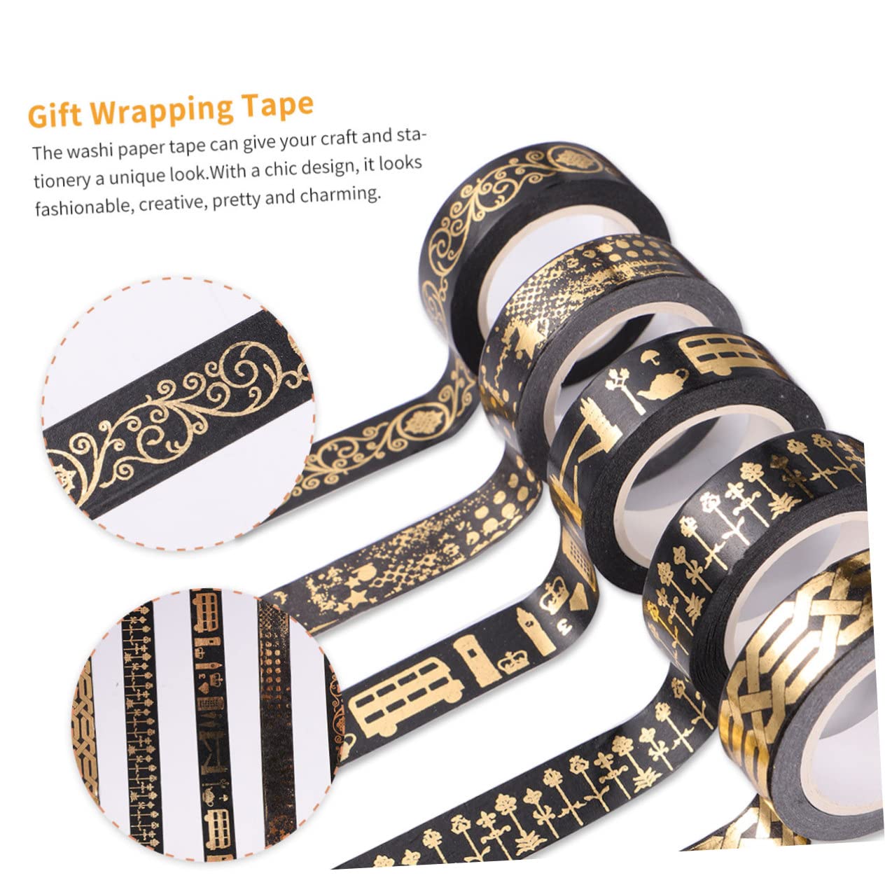 STOBOK 15rollen Dekoratives Washi Tape Kreatives Klebeband Für Tagebuch Und Fotoalben Bunte Designs Für Mädchen Bastel Und Dekorationslösung