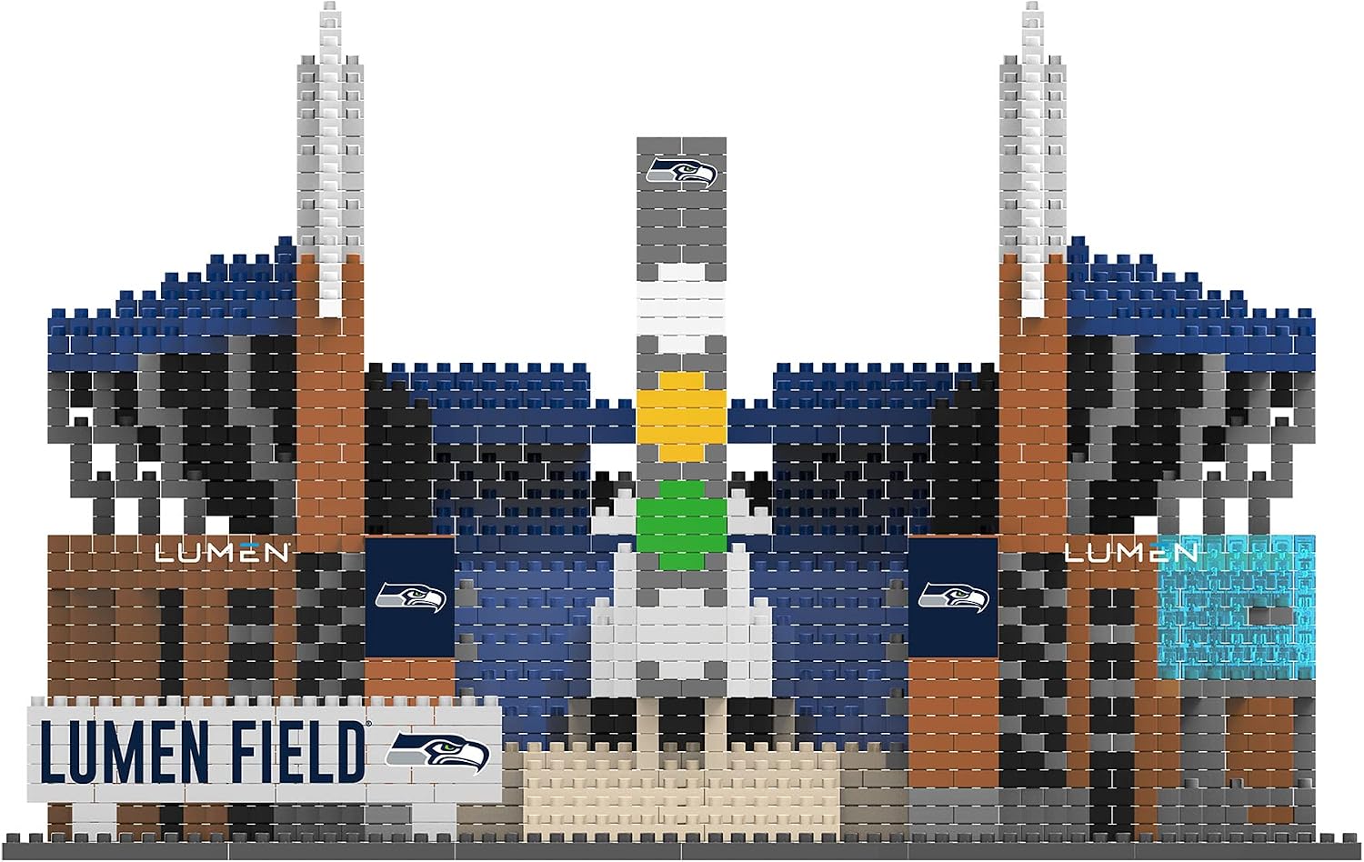 FOCO NFL 3D BRXLZ Stadium Building Block Set