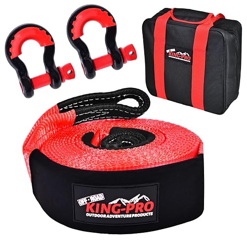 KING-PRO Snatch Strap Recovery Kit 3" x