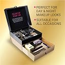 Iba Must Have Glam Look Makeup Box Fair for Women | Pre Makeup Serum | Waterproof Foundation | Matte Compact | Concealer | Matte Forever Non Transfer Lipstick | 3 in 1 Face Palette with Blush Highlighter Contour | 9 in 1 Eyeshadow Palette | Smudge Proof Kajal | Eyeliner| Mascara | Long Lasting & Waterproof Face Makeup | Makeup Kit for Women gallery image
