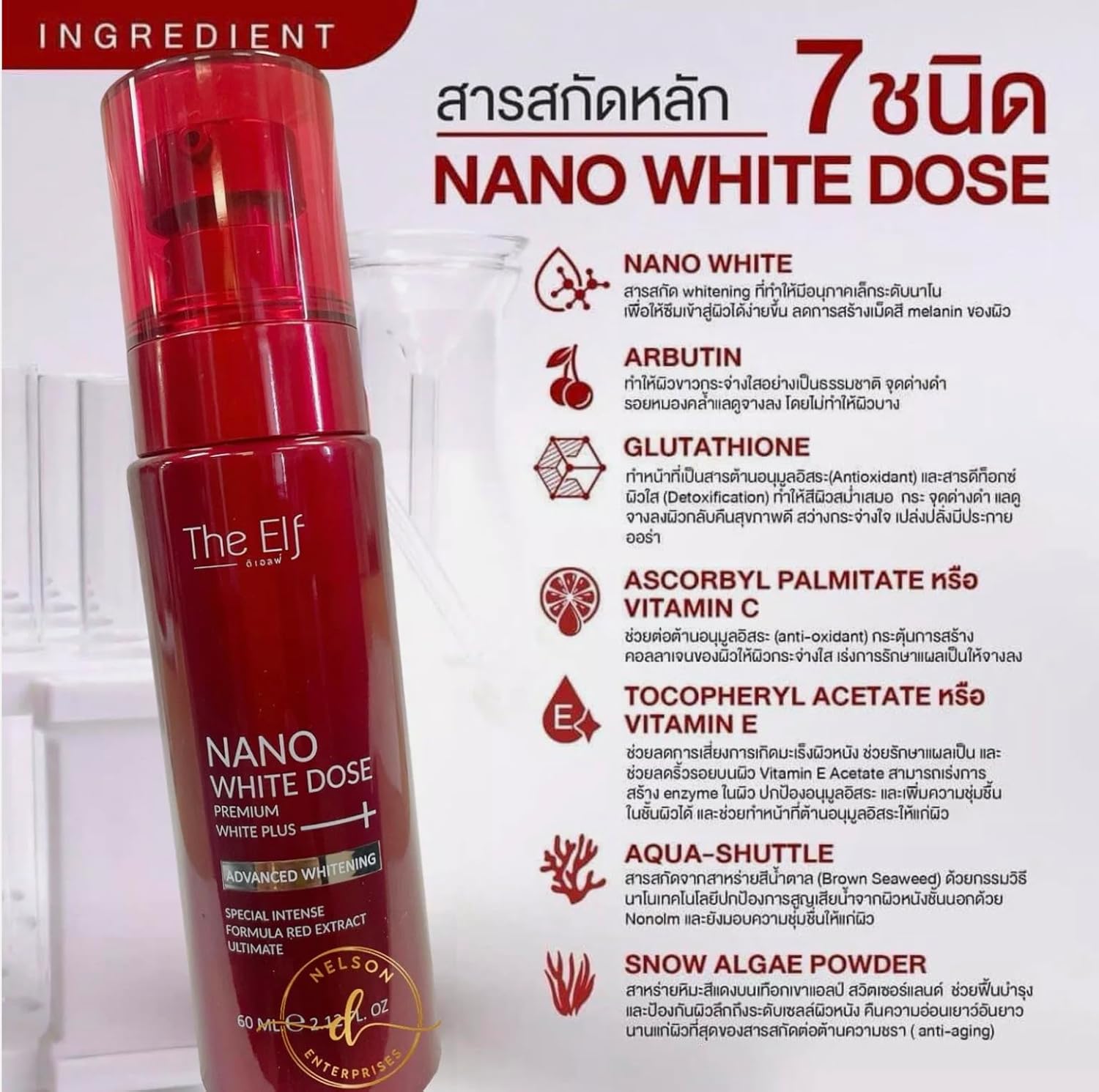 Nano Elf Dose Premium Plus Serum, 60ml