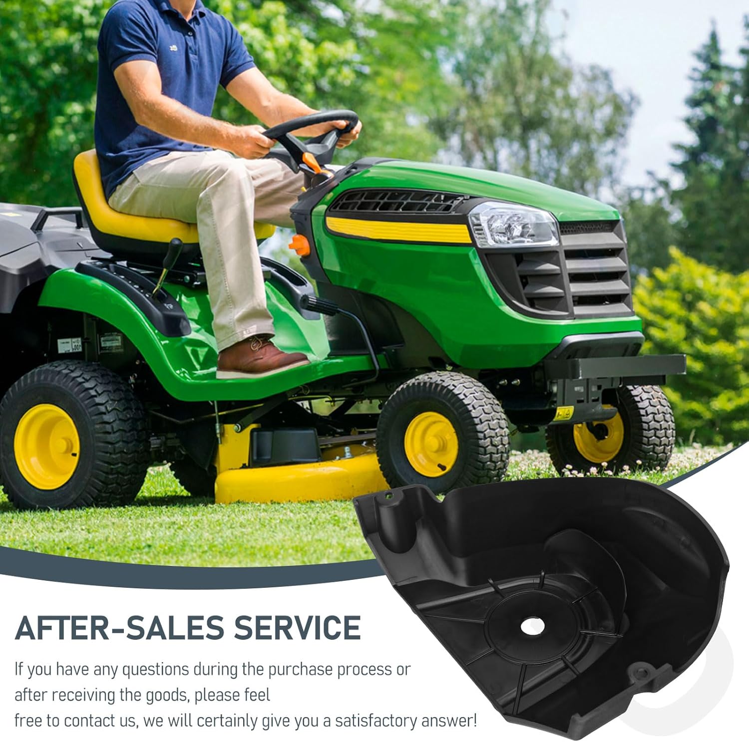 532196066 Cover Mandrel LH & 532197181 Mandrel Cover RH Compatible with Husqvarna Models, (RH) for 2754G, LGT2554, LGT2654, YTH2454, YTH2754