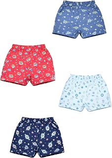 CUCUMBER Cotton Blend Boys Drawer | Soft & Breathable Innerwear Shorts for Kids | Lightweight Printed Underwear for Boys Price In India