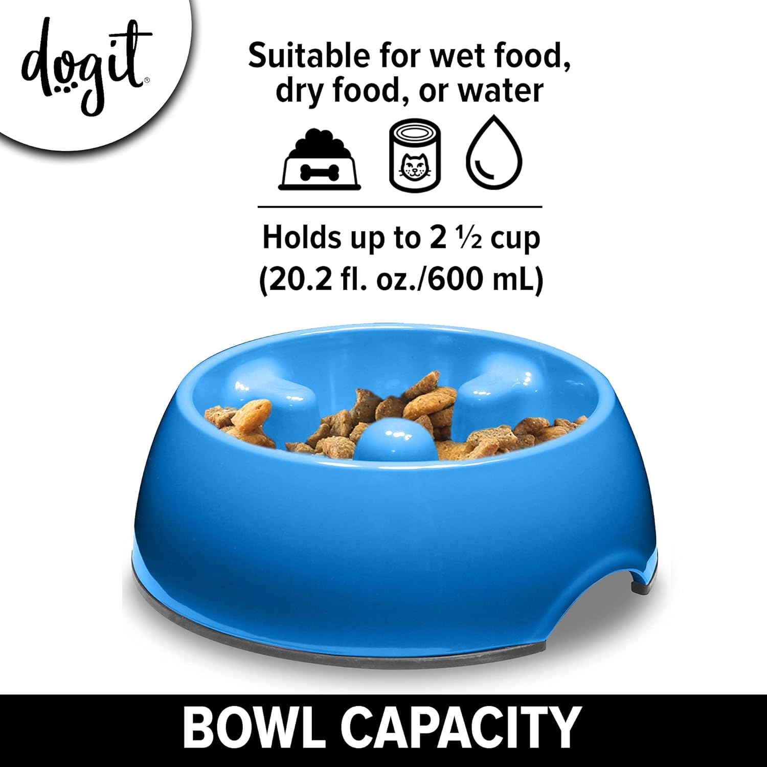 go slow dog bowl