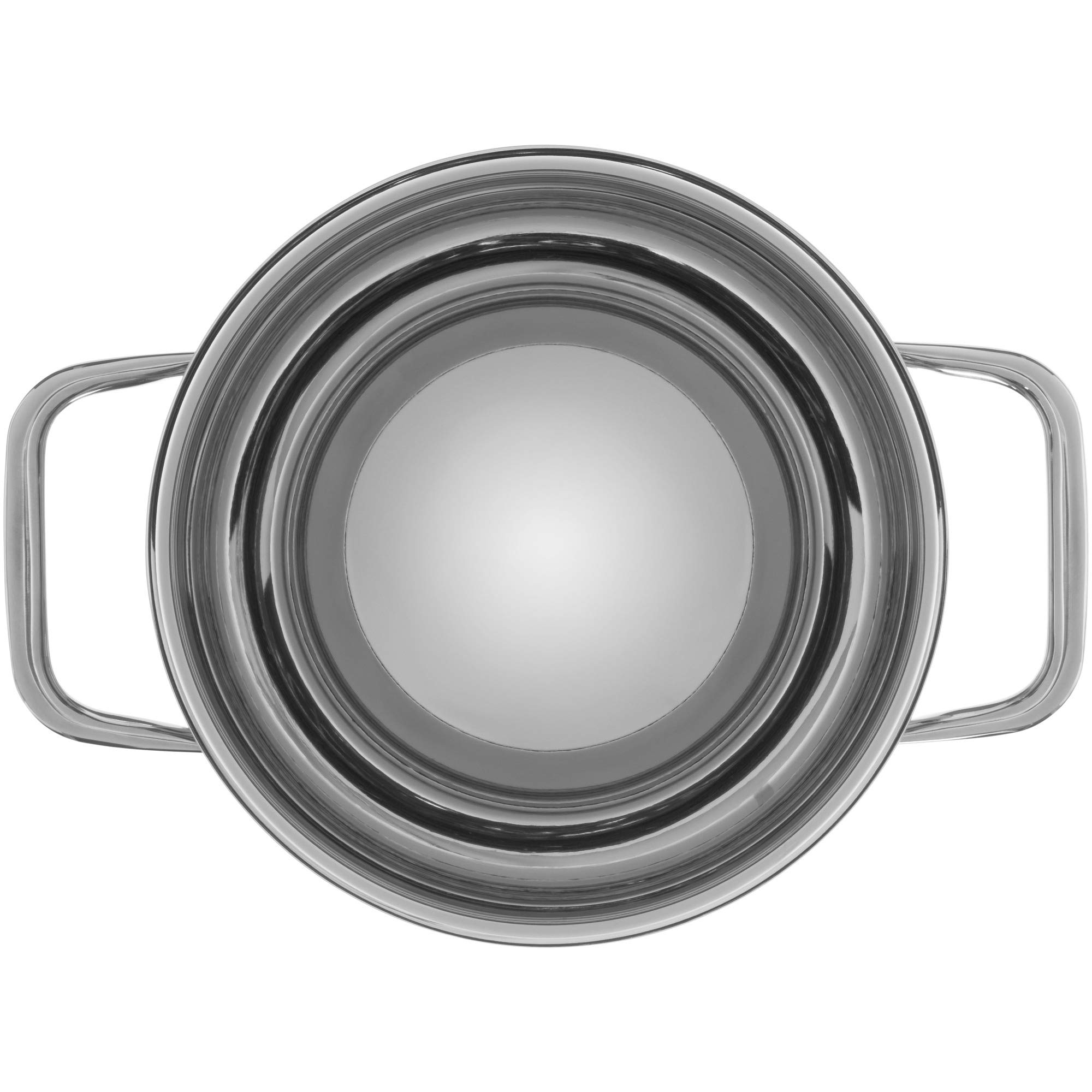 WMF Compact Cuisine Wasserbadschüssel 16,5 cm stapelbar, Rührschüssel für Wasserbad, Cromargan Edelstahl Schüssel poliert, spülmaschinengeeignet
