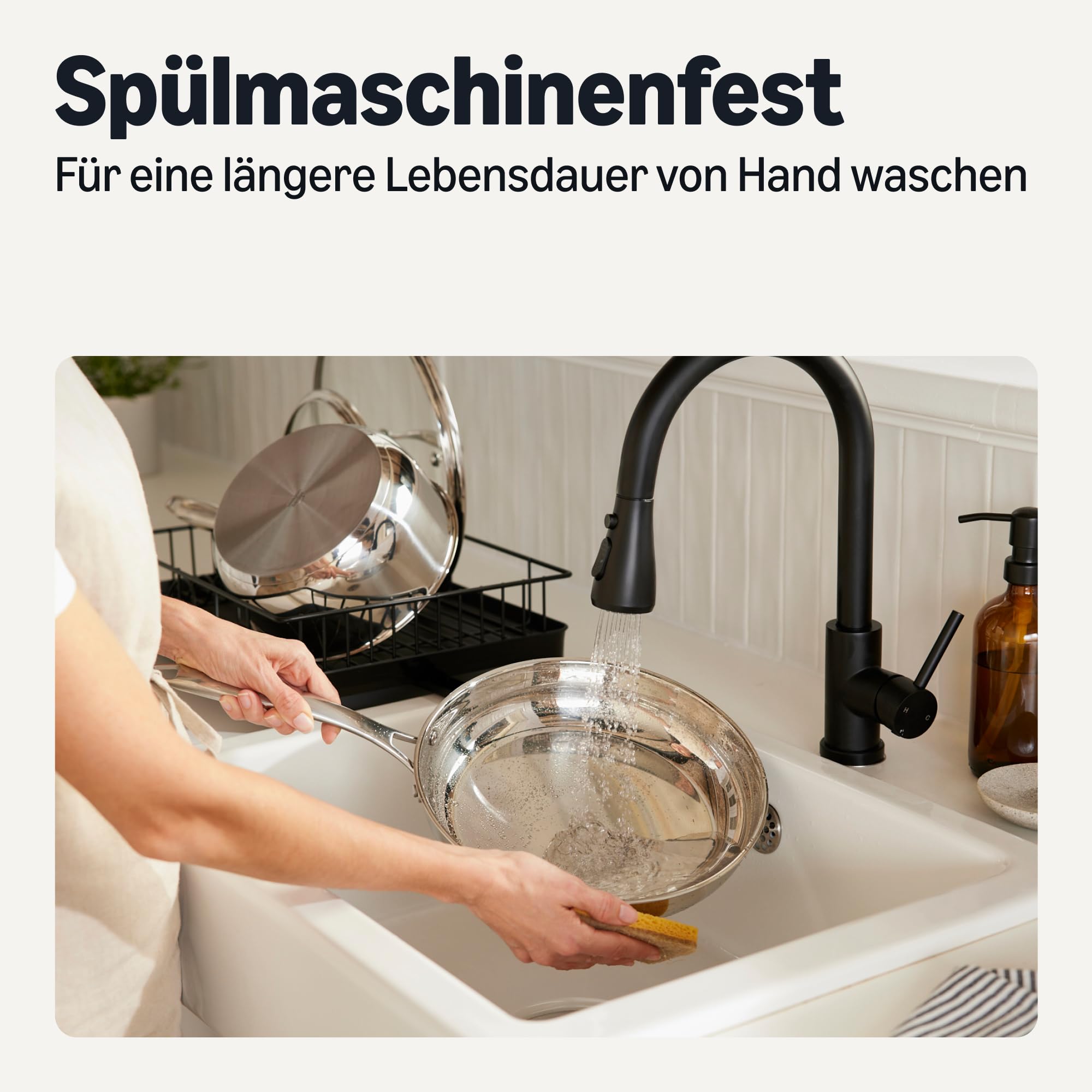 Amazon Basics 5-Teiliges Topfset – Bild 5