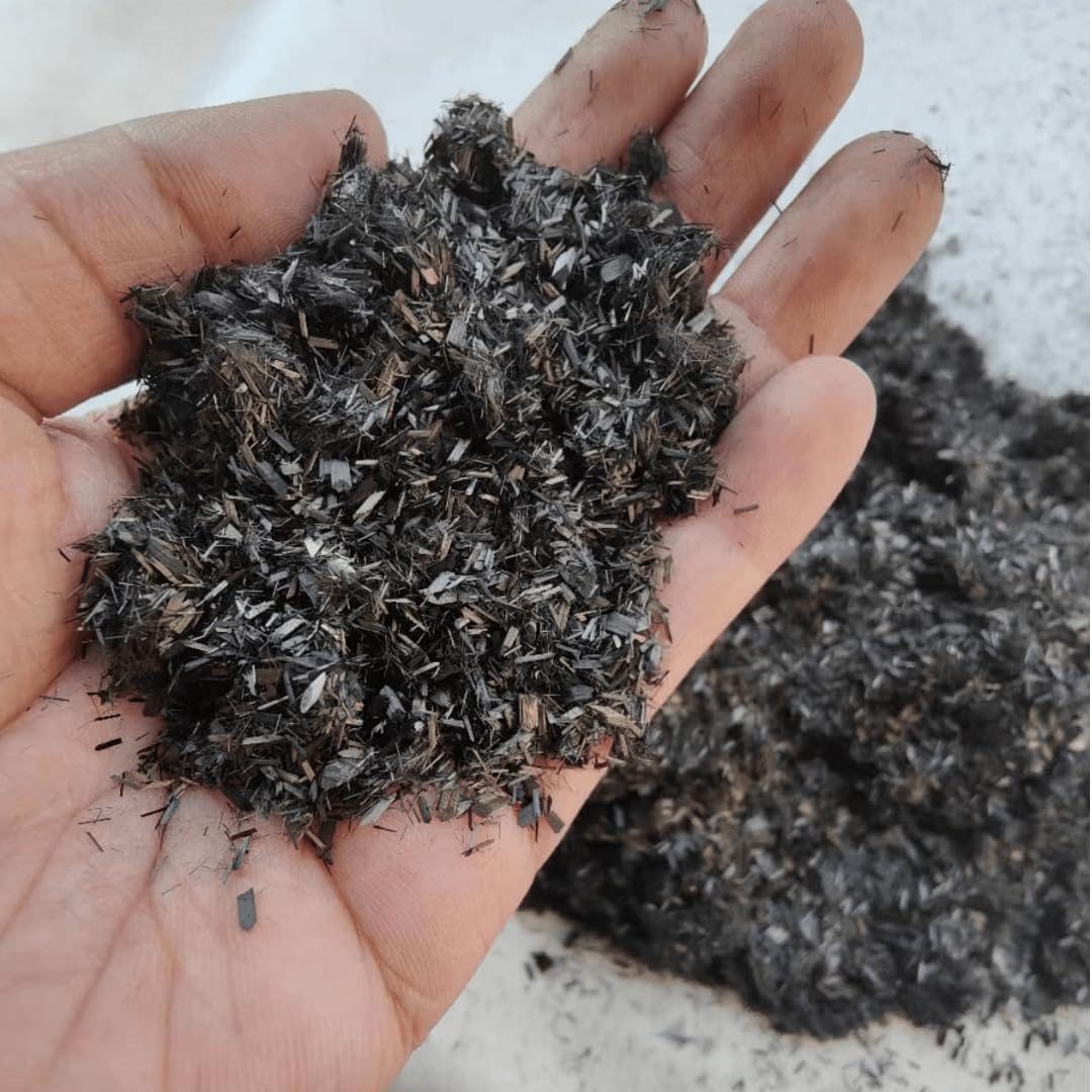 Filamentos de fibra de carbono de 7um: fibras cortas ultrafinas for aplicaciones industriales y de laboratorio(9mmx1kg)