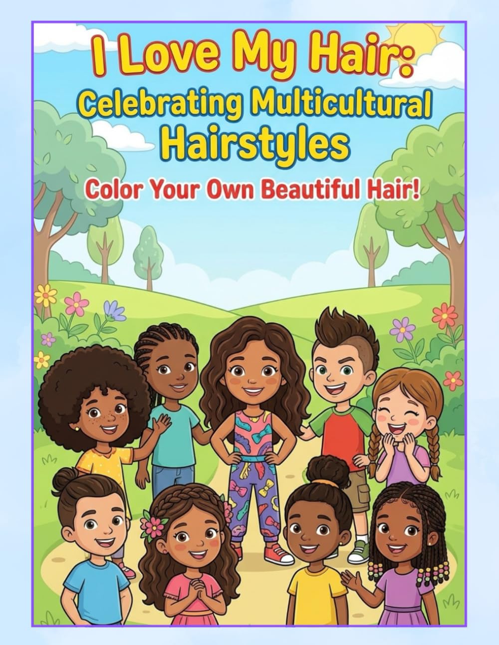 I Love My Hair Coloring Book: Celebrating Multicultural Hairstyles (UpliftColor)