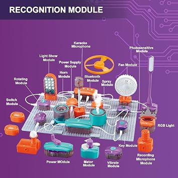 RHD Electronic Construction Kit from 3 150 STEM Experiments & 53