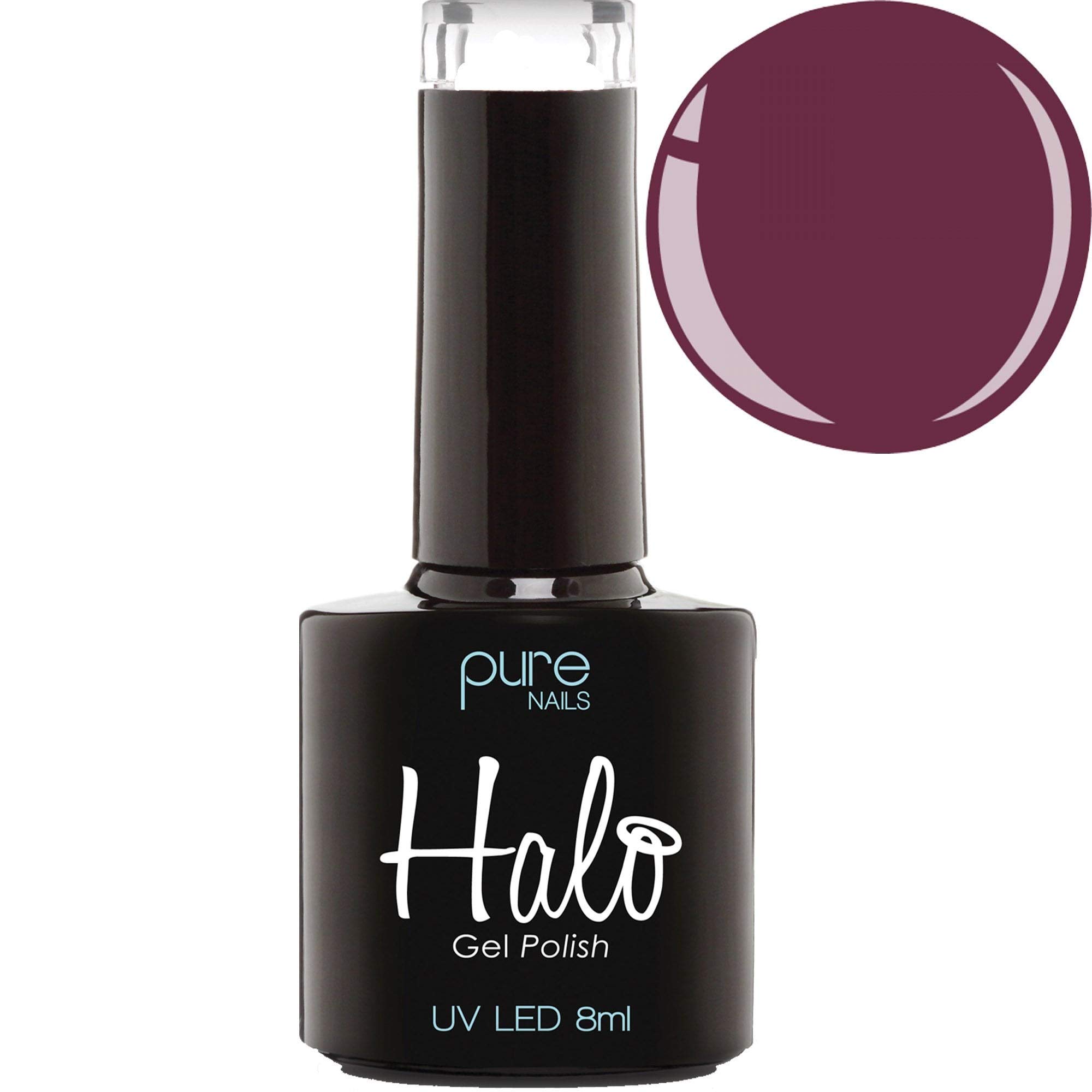 Halo Gel Polish 8ml - French White. UV/LED Gel Nail Polish, Long Lasting & Easy To Apply. Nail Art Colours For Manicure & Pedicure. Gel Polish For Professional & Home Use. — view 44