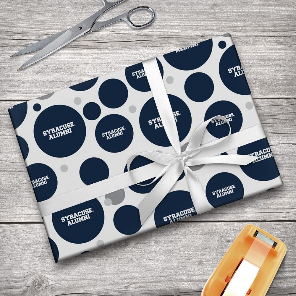 GRAPHICS & MORE Syracuse University Alumni Gift Wrap Wrapping Paper Roll