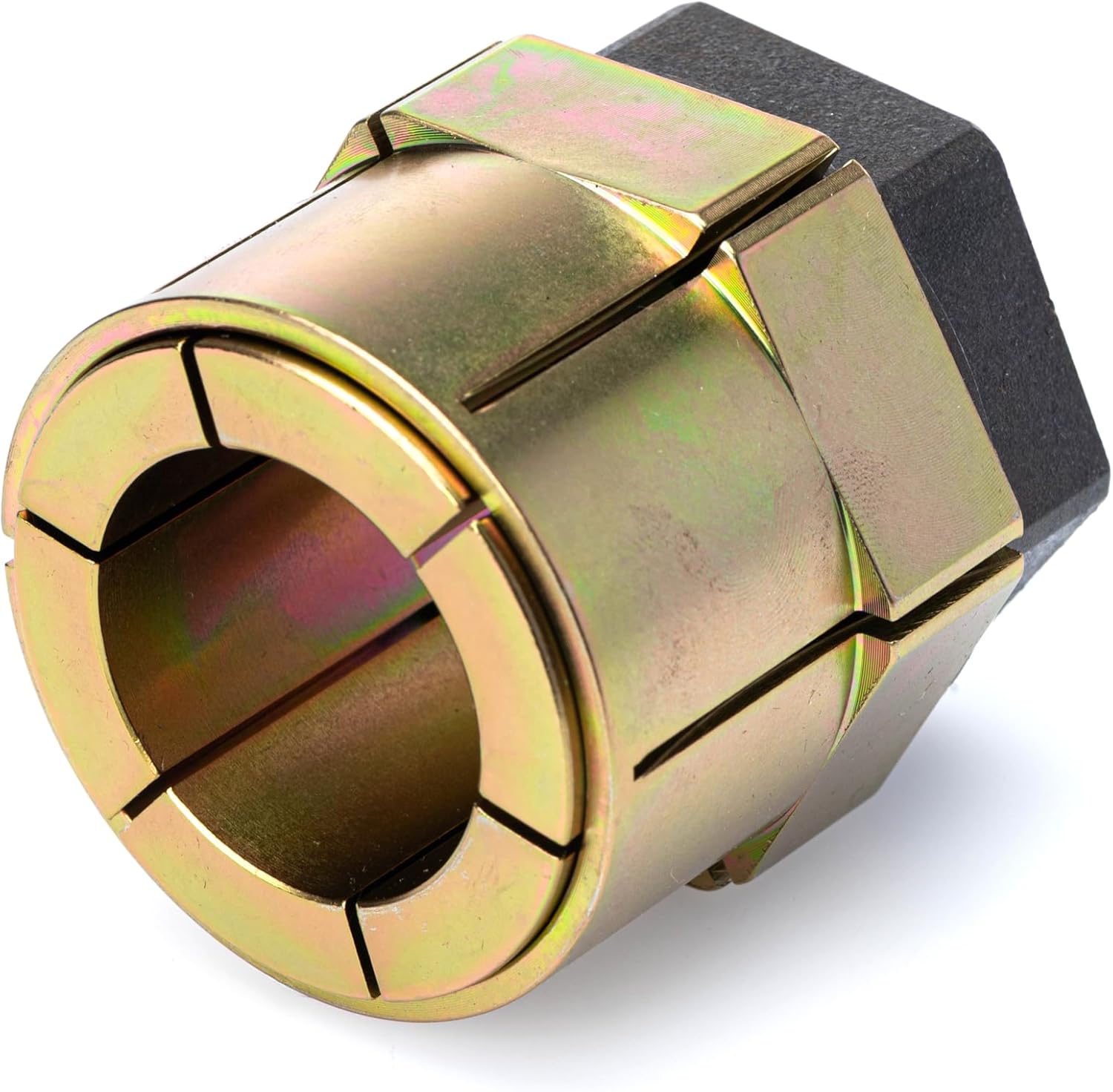 Fenner Drives 6202320 Trantorque GT Keyless Bushing, 1¼″ Bore × 2″ OD × 2¼″ Length – Collar-Nut Style | Heavy‑Duty Shaft-to-Hub Locking